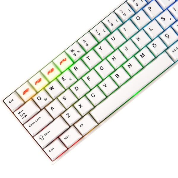 Yüksek performanslı RGB aydınlatmalı oyun klavyesi, developer ve oyuncular için mükemmel ışıklandırmasıyla öne çıkıyor. Türkçe Q düzenli tuşlar ve kaliteli malzemeleriyle uzun süreli kullanım sağlar, oyun deneyimini artırır.