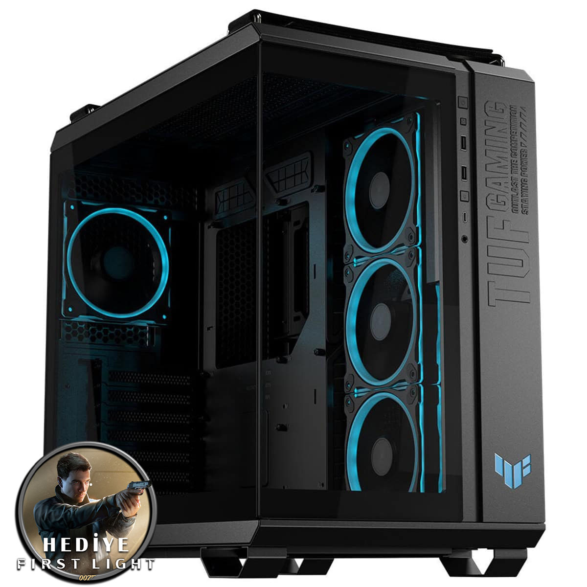 Gaming Tuf5080 Amd Ryzen 7 9850x3d Box Asus Tuf Gaming Geforce Rtx 5080 Oc 16gb 32gb Ram 1tb M.2 Ssd Sistem Tavsiyesi 007 First Light Hediyeli 1