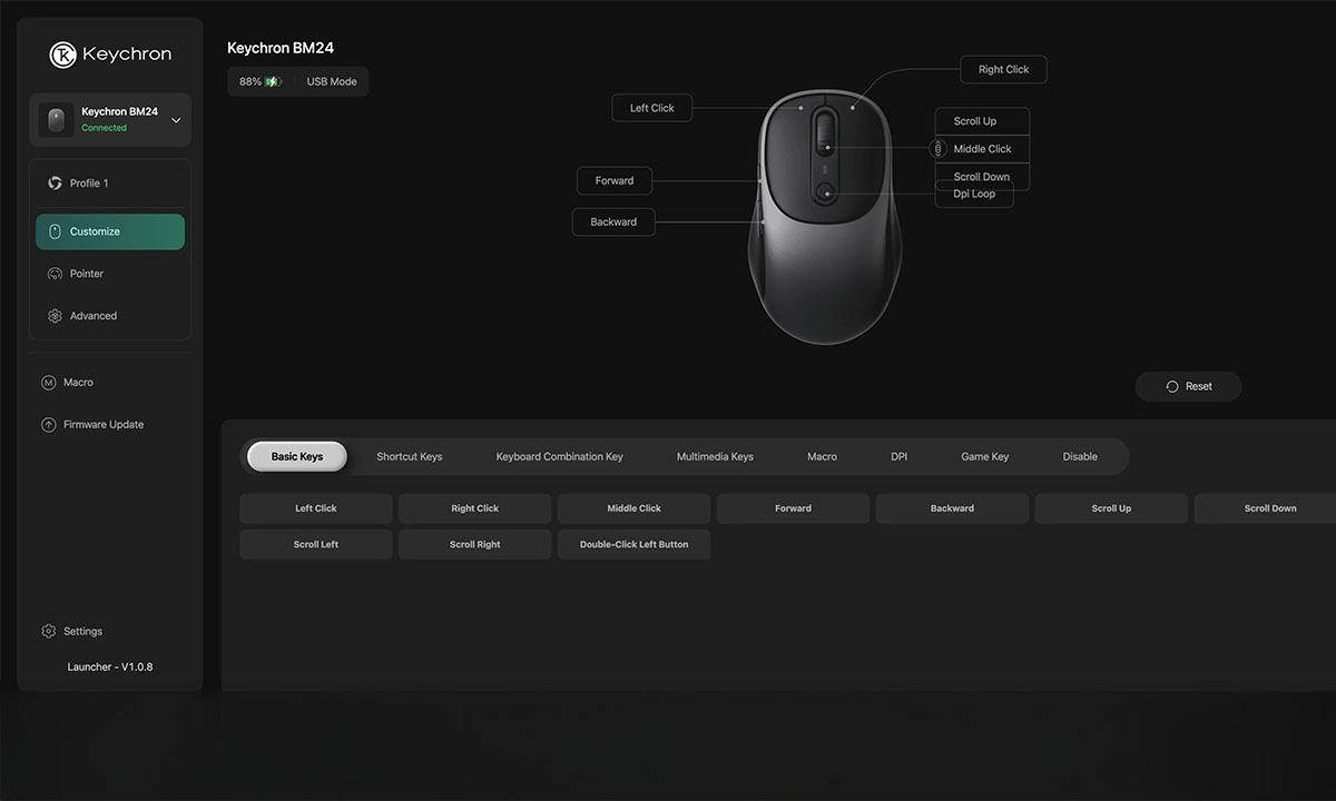 Keychron Launcher'da Daha Fazla Özelleştirme