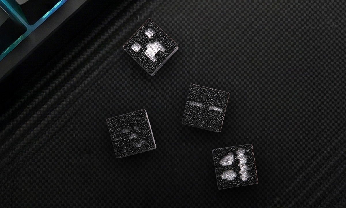 Minecraft Temalı Custom Keycap Seti 3
