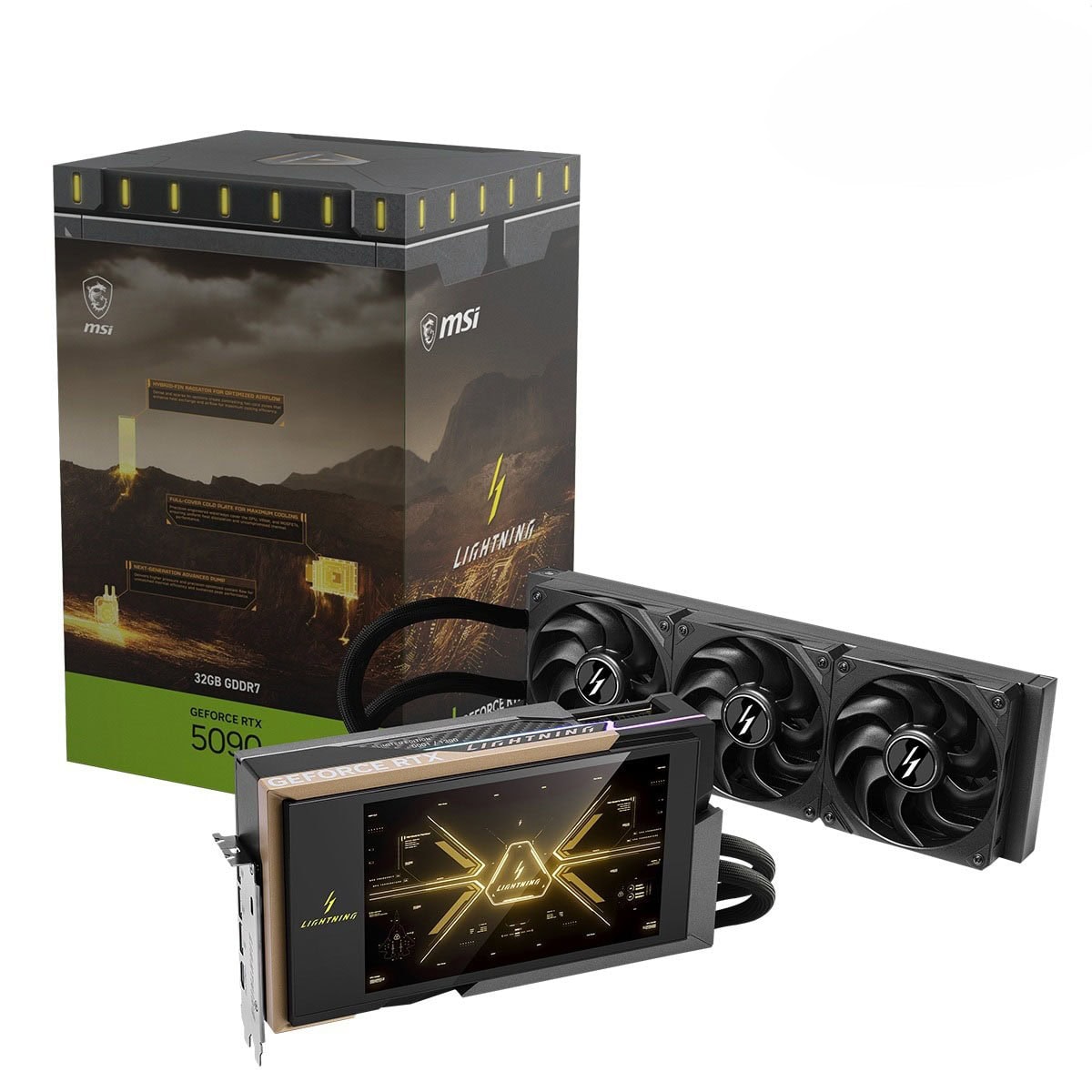 Msi Geforce Rtx 5090 32g Lightning Z 32gb Gddr7 512 Bit Dlss 4 Sivi Sogutuculu Ekran Karti Control Resonant Hediyeli 1