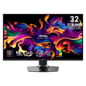 Msi Mag 321up Qd Oled X24 31.5 Inç 240hz 0.03ms 4k Uhd Adaptive Sync Pivot Gaming Monitör 1