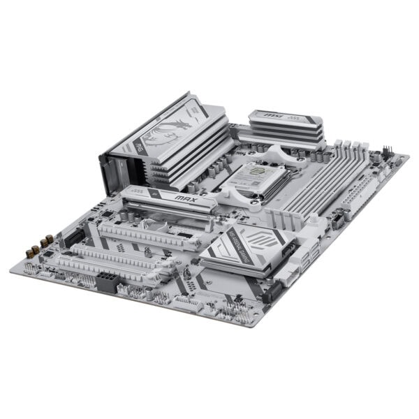 MSI MAG B850 GAMING PLUS MAX anakart, DDR5 RAM, AM5 soket, yüksek performanslı oyun ve işlemci desteği, M.2 ve DP bağlantıları ile güçlü anakart.