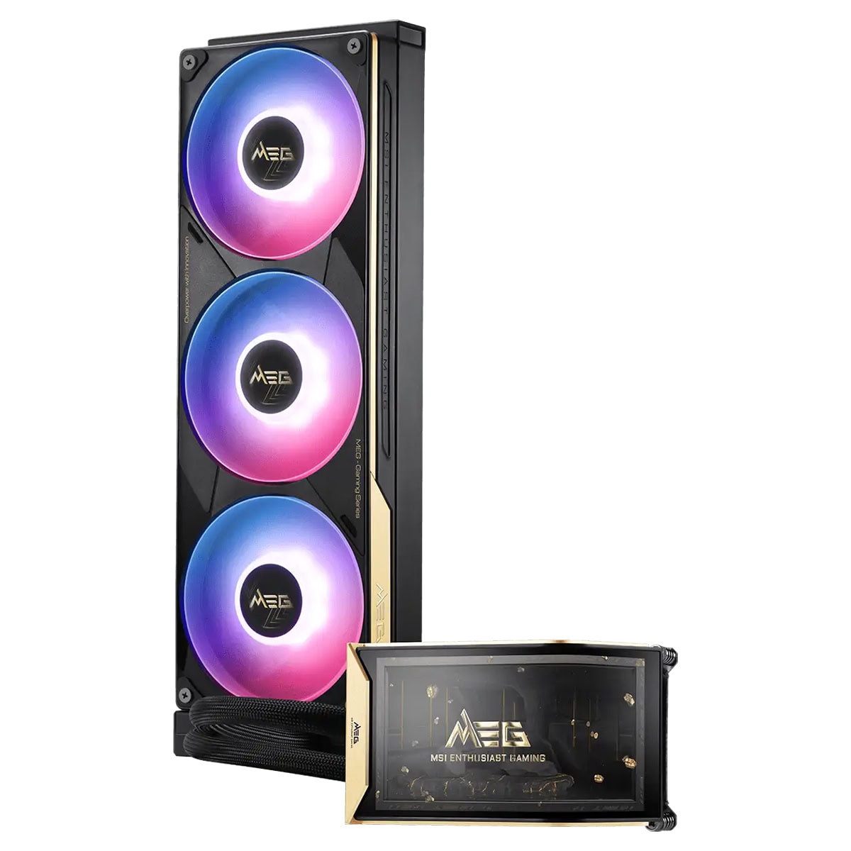 MSI MEG CORELIQUID E15 360 OLED Ekranlı Intel-AMD Uyumlu İşlemci