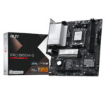 MSI PRO B850M-G 8200MHz (OC) DDR5 Soket AM5 M.2 HDMI DP mATX Anakart