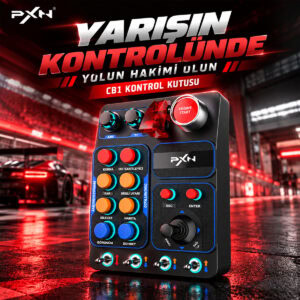 Pxn Cb1 Simülasyon Oyunlar Için Çok İşlevli Kontrol Düğme Kutusu 2