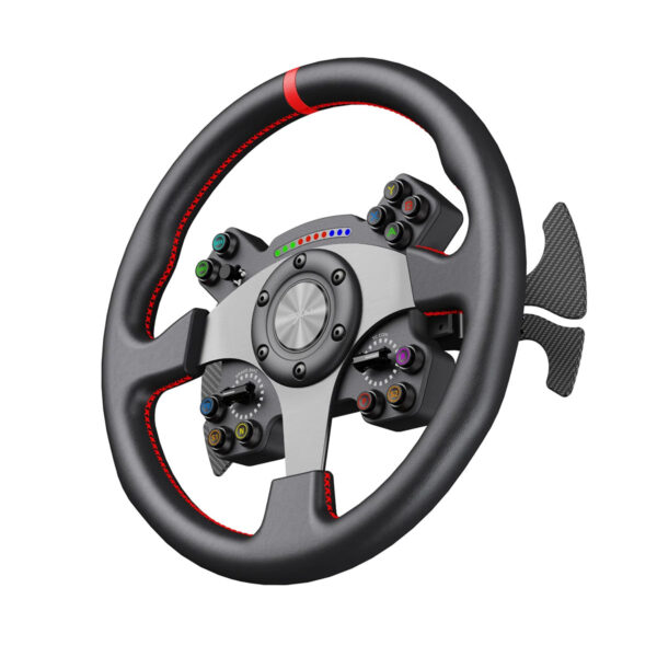 Pxn W Cs R2 330mm Deri Yarış Direksiyonu 3