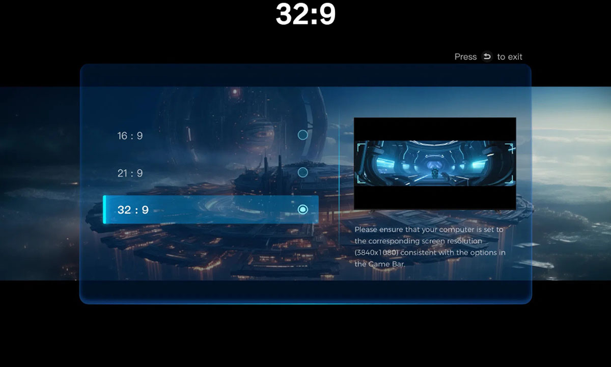 Süper Geniş Oyun Görünümü