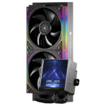 Thermalright Peerless Vision 240 ARGB BLACK 240mm Intel-AMD Uyumlu İşlemci Sıvı Soğutucu - 2 Yıl Birebir Değişim Garantili