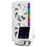 Thermalright Peerless Vision 240 ARGB WHITE 240mm Intel-AMD Uyumlu İşlemci Sıvı Soğutucu - 2 Yıl Birebir Değişim Garantili
