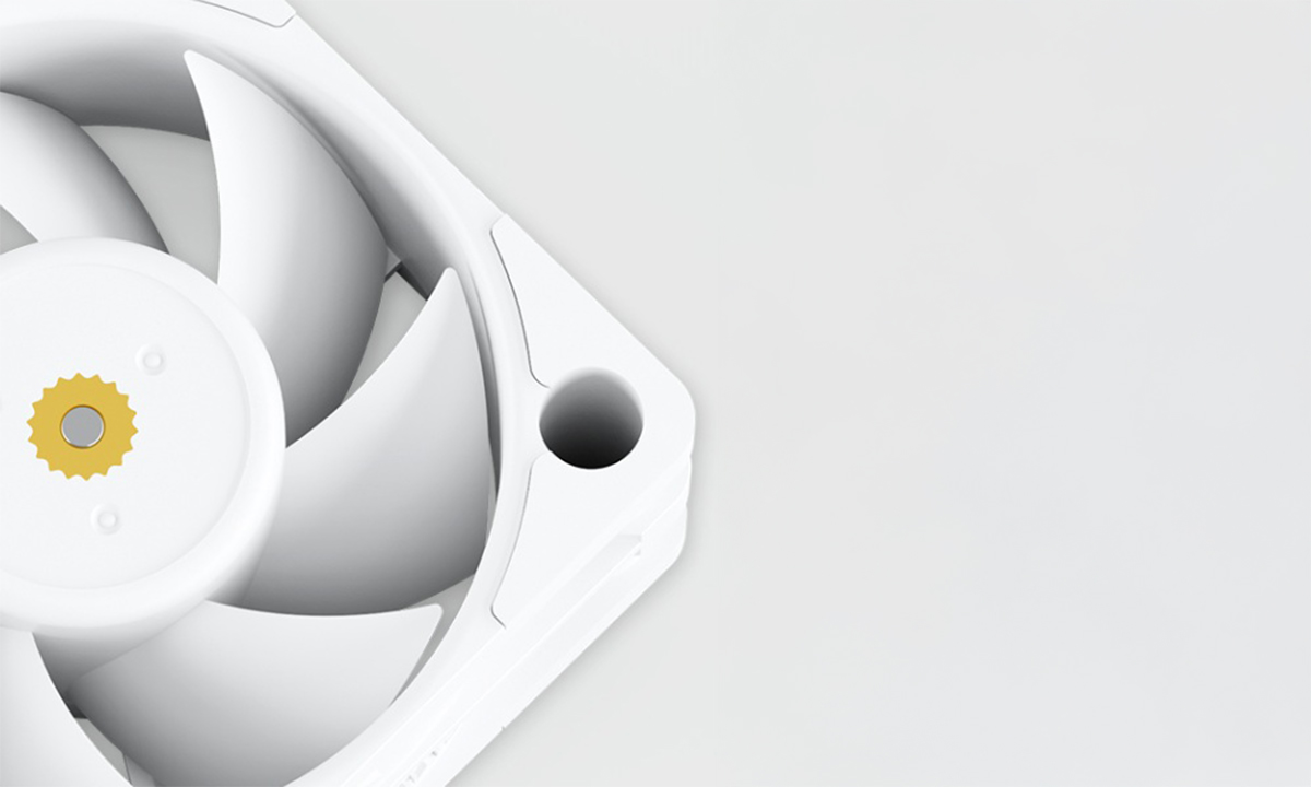 5500 RPM Yüksek hava akışlı fan kanadı tasarımı