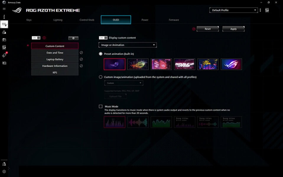ASUS ROG Azoth Extreme ROG NX Snow Switch 8K Hz RGB Kablosuz Mekanik Gaming Klavye.