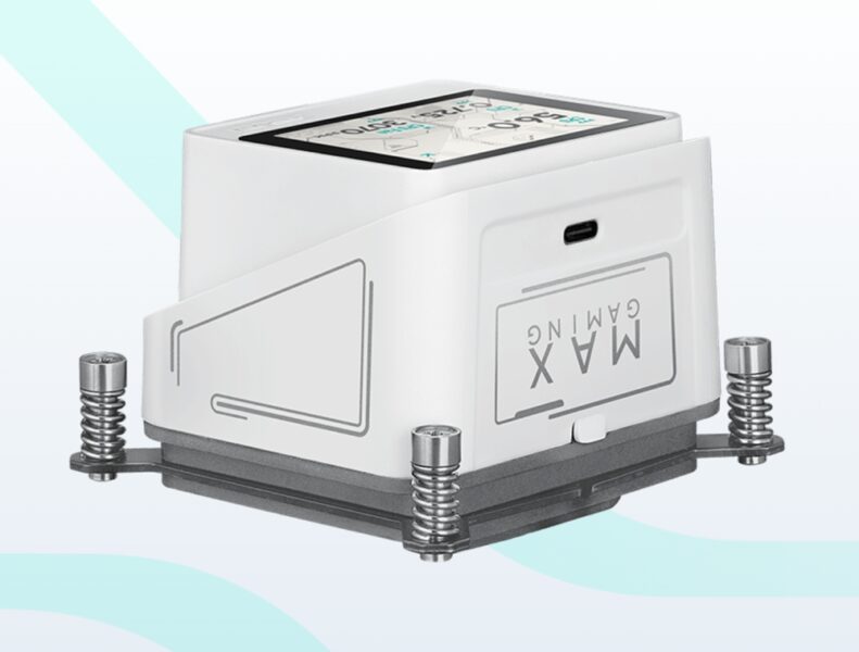 MAX Gaming LC 360 ARGB LCD White Edition