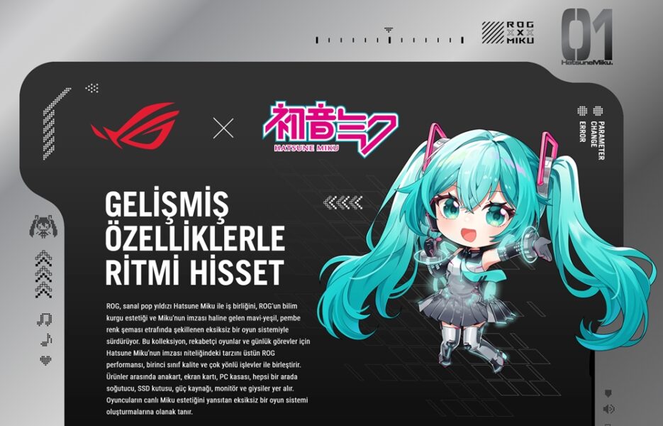 ASUS ROG Strix XG27ACMEG-G Hatsune Miku Edition Pivot Gaming Monitör H2