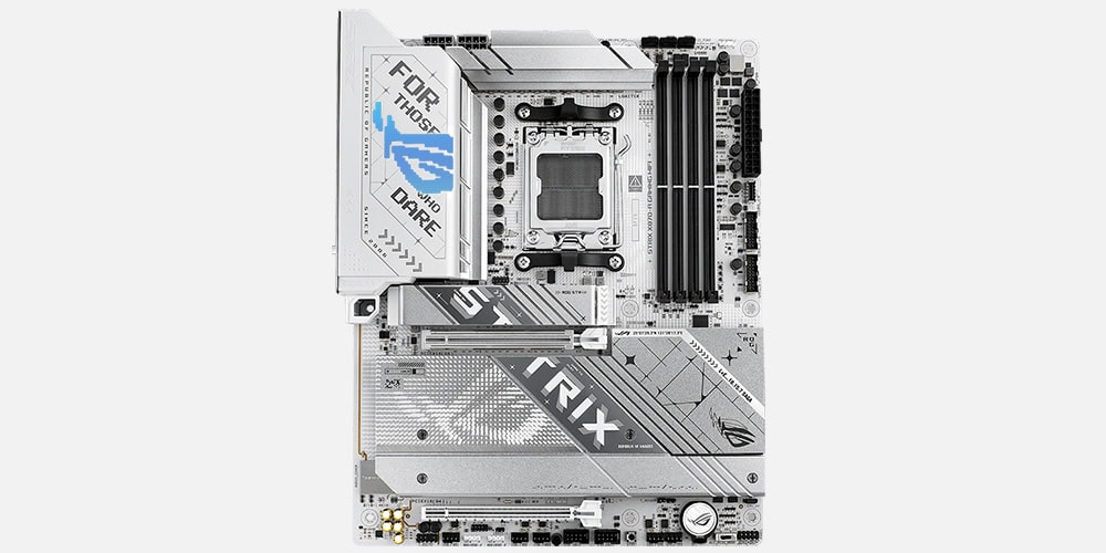 ASUS ROG Strix X870-A Gaming WiFi DDR5 Anakart, AM5 soket, M.2 ve HDMI çıkışlarıyla yüksek performans ve gelişmiş bağlantı özellikleri sunar.