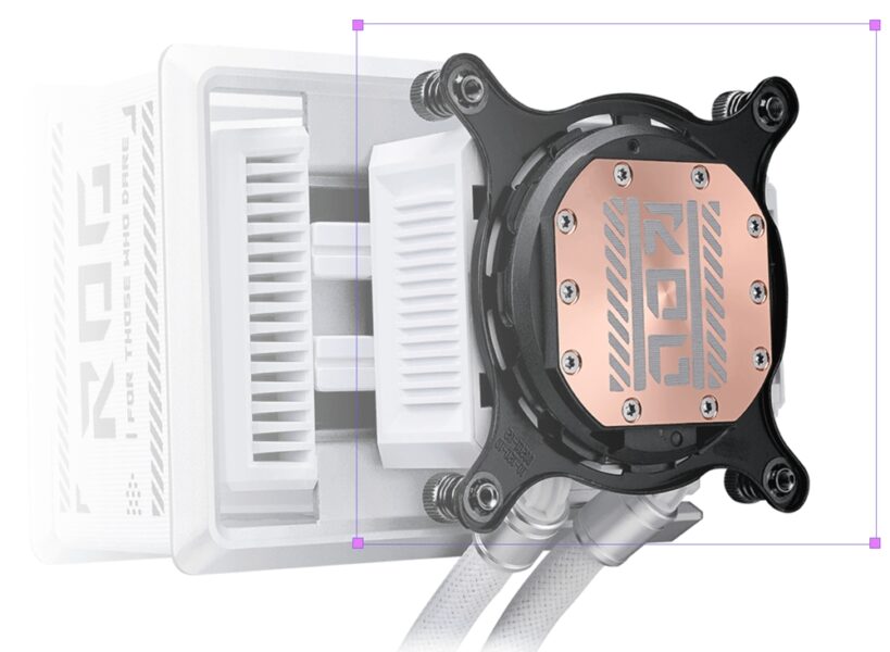 ROG Ryuo IV SLC 360 ARGB White Edition