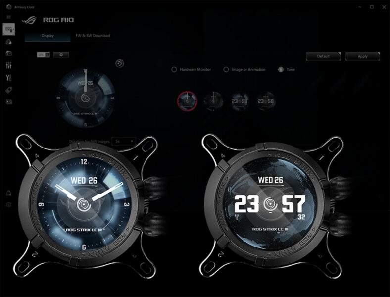 ASUS ROG Strix LC III 360 ARGB ile uyumlu, 360mm radyatörlü, Intel ve AMD işlemciler için tasarlanmış şık ve etkili sıvı soğutucu.