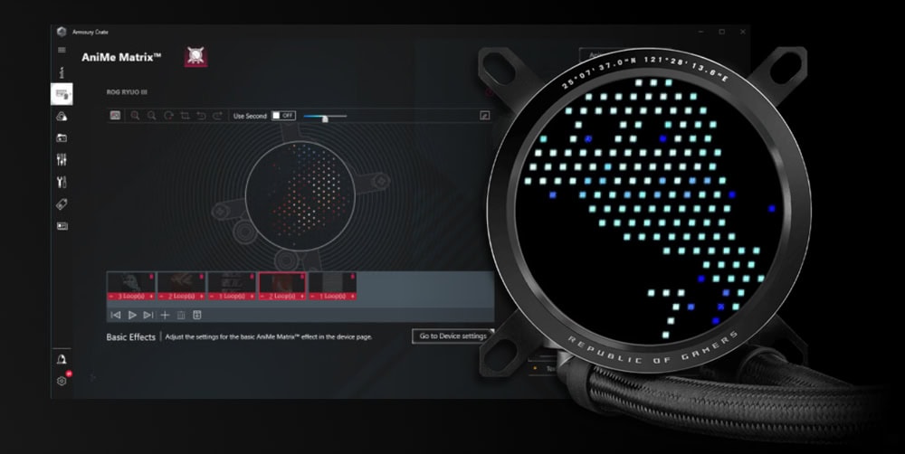 ASUS ROG STRIX LC II 240 ARGB 240mm Intel-AMD uyumlu beyaz sıvı soğutucu, RGB aydınlatmalı ve yüksek performanslı işlemci soğutma çözümü.