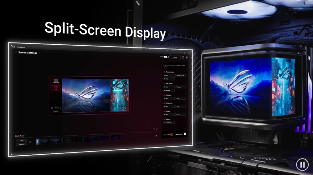 ROG Ryuo IV SLC 360 ARGB White Edition