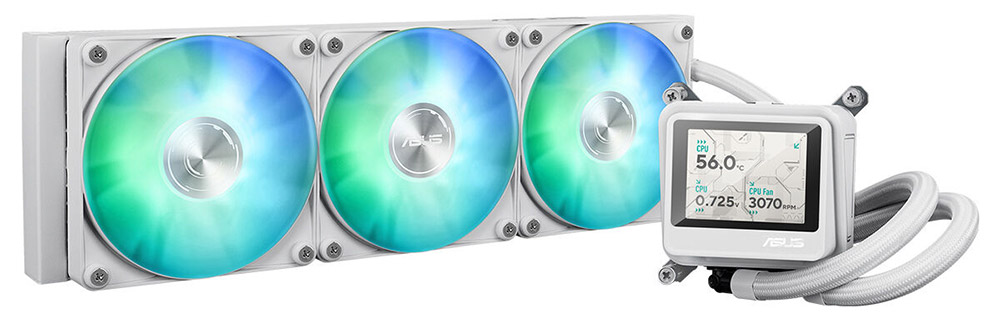 MAX Gaming LC 360 ARGB LCD White Edition