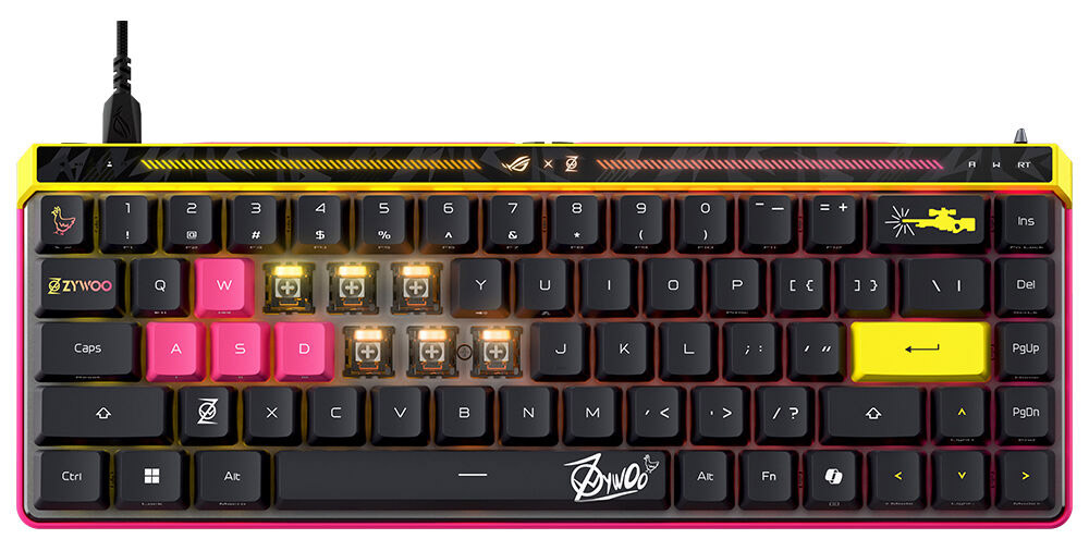 ROG Falchion Ace HFX ZywOo Edition Gaming Keyboard