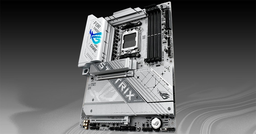 ASUS ROG Strix X870-A Gaming anakart, DDR5 8000MHz OC, AM5 soket, M.2, HDMI, DP, ATX, yüksek performanslı anakart.