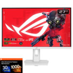 ASUS ROG Strix XG27ACMES-W 27 inç 255Hz 0.3ms 2K QHD Adaptive Sync Fast IPS Pivot Gaming Monitör