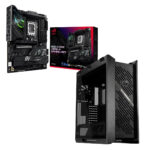 2'li Paket! ASUS ROG Strix Z890-F Gaming WiFi Anakart + ASUS ROG Strix Helios II GX601S Black Edition Gaming Kasa Bir Arada!