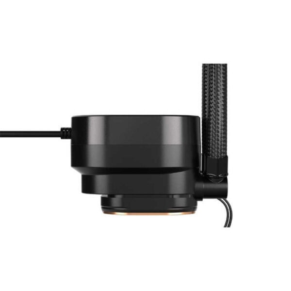 Corsair Nautilus 360 RS, LCD ekranlı ve ARGB aydınlatmalı 360mm işlemci sıvı soğutucu, Intel ve AMD uyumlu, yüksek performanslı soğutma çözümü.