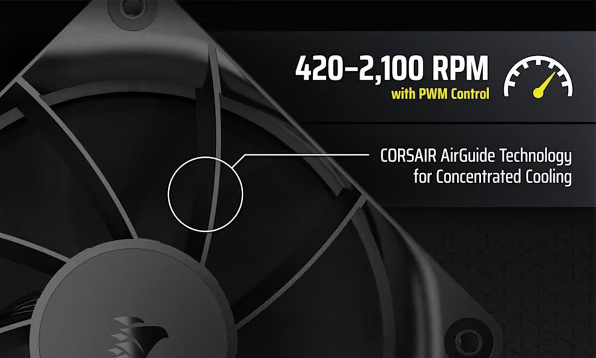 3x 120mm RS Serisi Fanlar