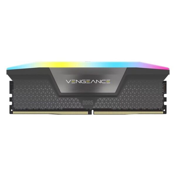 Vengeance RGB 96GB DDR5 RAM, 6000MHz, CL36, RGB aydınlatmalı, yüksek performanslı bellek modülü. Intel XMP 3.0 ve AMD EXPO uyumlu, oyun ve yüksek performanslı bilgisayar sistemleri için ideal.