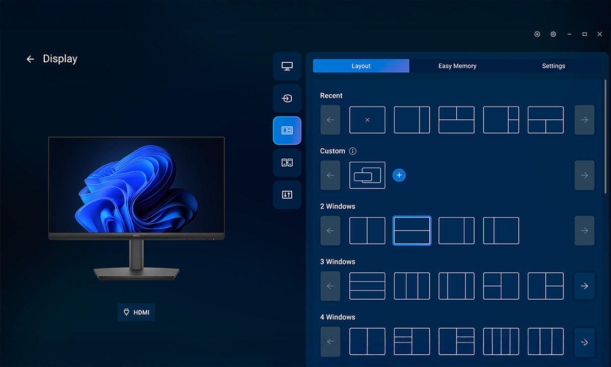 Dell Ekran ve Aksesuar Yöneticisi