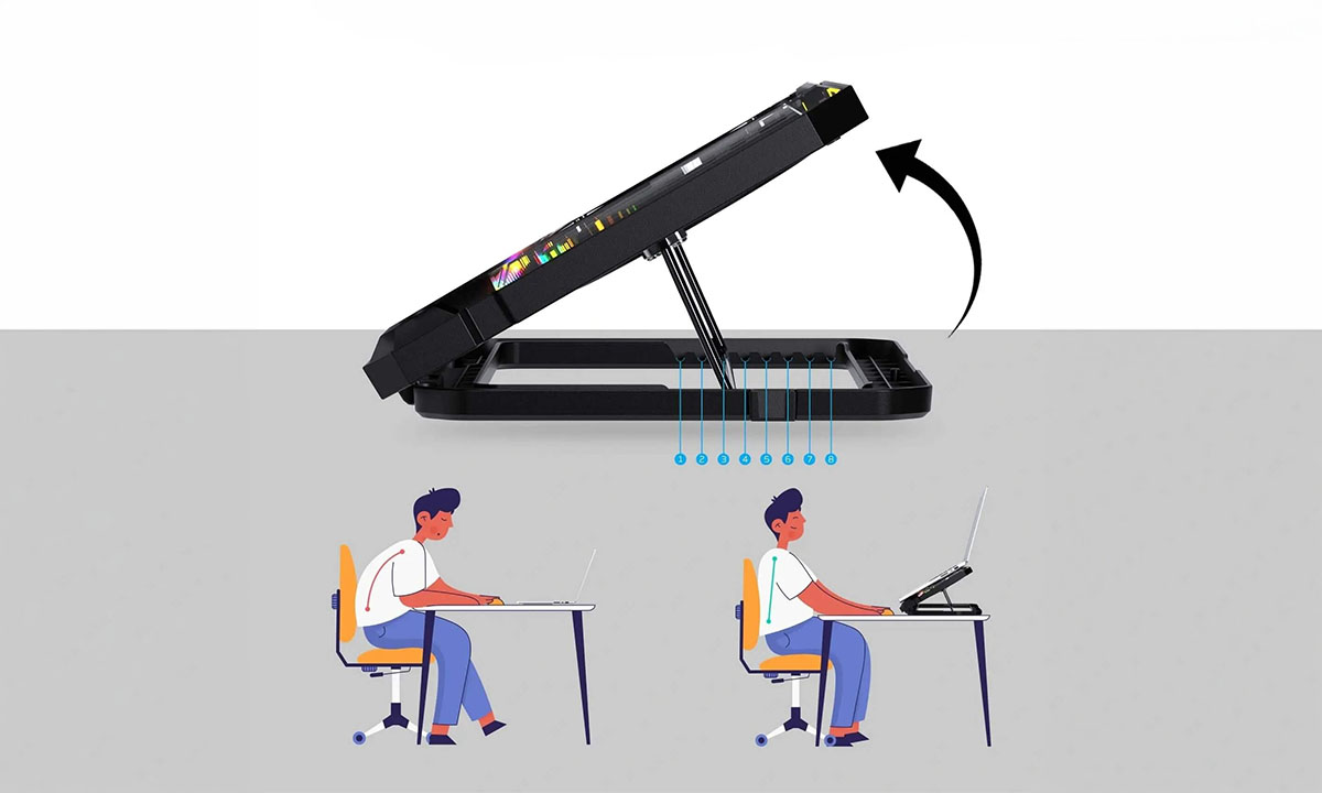 8 Aşamalı Yükseklik Ayarı