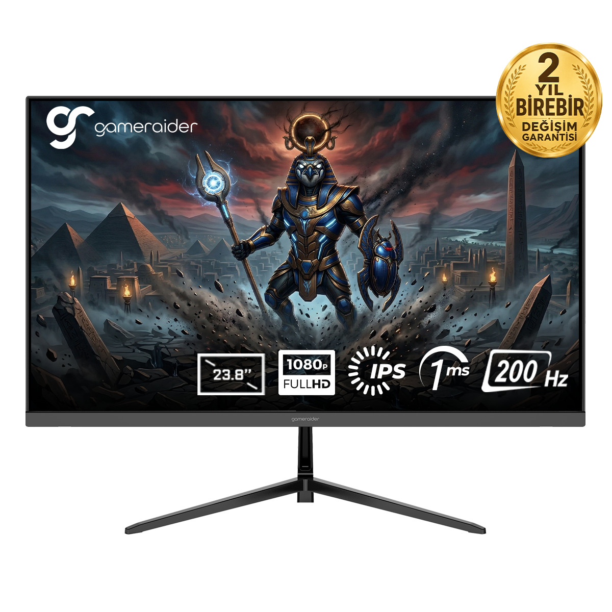Gameraider Atum Gr24f20i 23 8 Inc 200hz 1ms Full Hd Adaptive Sync Ips Gaming Monitor 2 Yil Birebir Degisim Garantili Y1