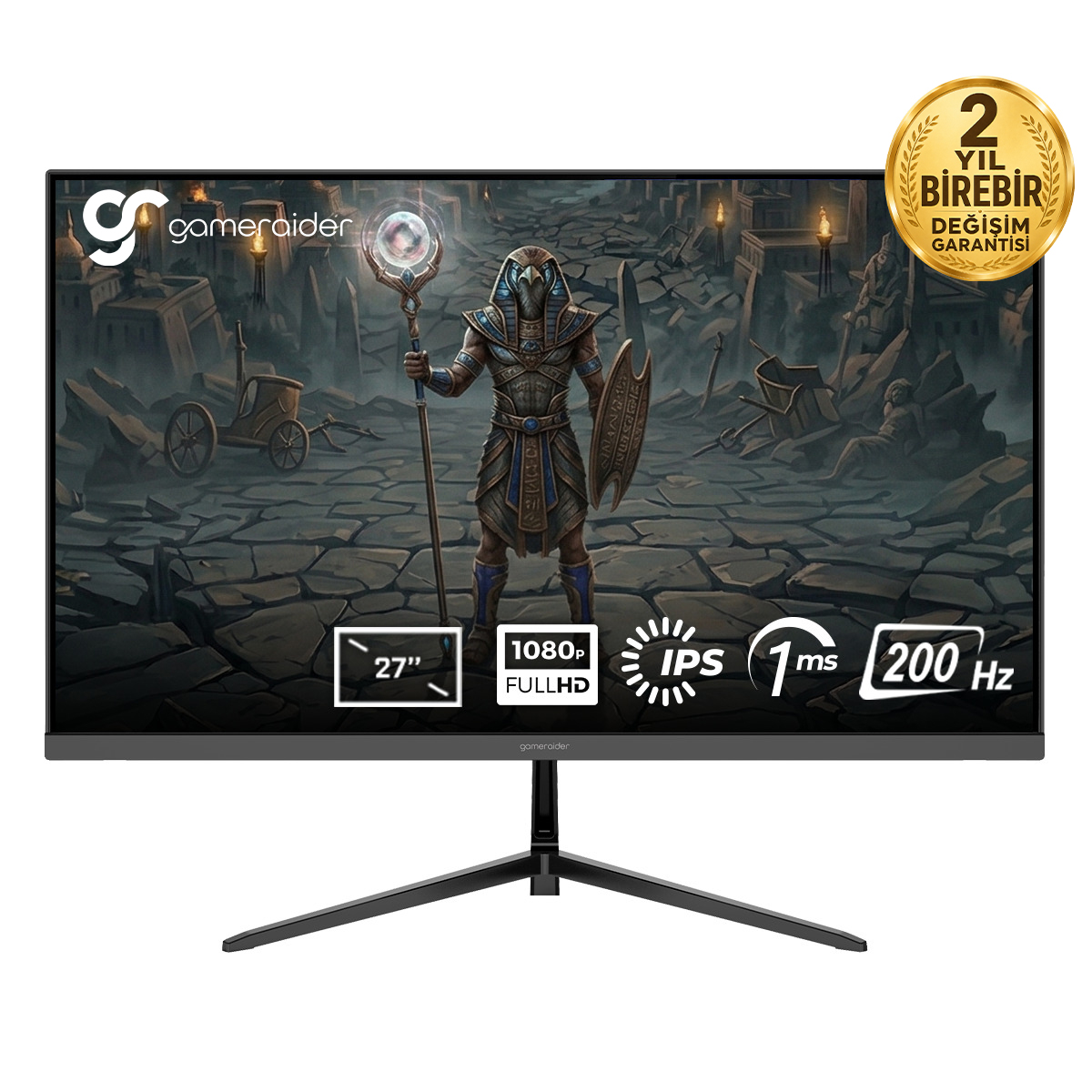 Gameraider Atum Gr27f20i 27 Inc 200hz 1ms Full Hd Adaptive Sync Ips Gaming Monitor 2 Yil Birebir Degisim Garantili Y1