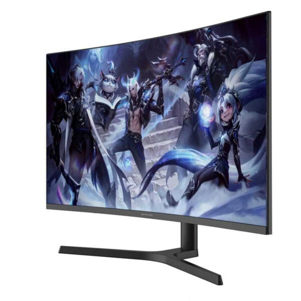 Yüksek performanslı 32 inç 2K QHD oyun monitörü, 180Hz yenileme hızı ve 0.5ms tepki süresi ile akıcı oyun deneyimi sağlar. Kavisli VA panel, Adaptive Sync teknolojisi ve şık tasarımıyla öne çıkar.