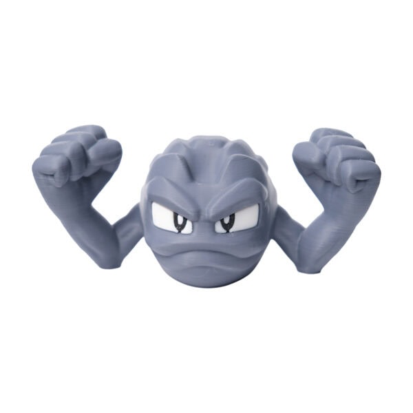 Pokémon Geodude kasa özel figür, 3-4 cm boyutunda, detaylı ve koleksiyonluk, Pokémon hayranları için ideal.