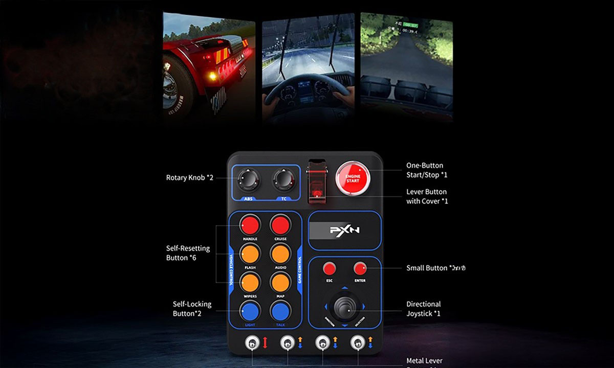 30 Programlanabilir Düğme Çeşitli Oyunlarla Uyumlu