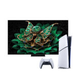 TCL 55Q7C 55 inç 139 Ekran Smart 144Hz 4K UHD Premium QD-MiniLED Google TV | Bang & Olufsen - Sony Playstation 5 Slim Dijital Edition 825GB Oyun Konsolu - Beyaz Bundle Paketi