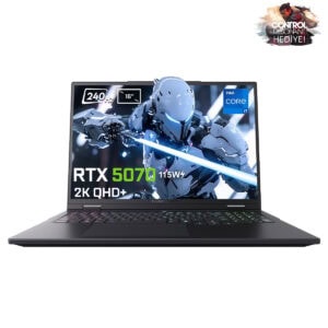 Thunderobot Rz16 Intel Core I7 14700hx Geforce Rtx 5070 8gb 115w 64gb Ddr5 4tb Ssd 16 Inç 2k Qhd+ 240hz Freedos Gaming Laptop (rz16 I7147hx57e1q240rbv3) Control Resonant Hediyeli 1