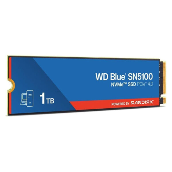 Wd Blue Sn5100 1tb Nvme Pcie Gen 4.0 Okuma 7100mb Yazma 6700mb M.2 Ssd (wds100t5b0e) 2