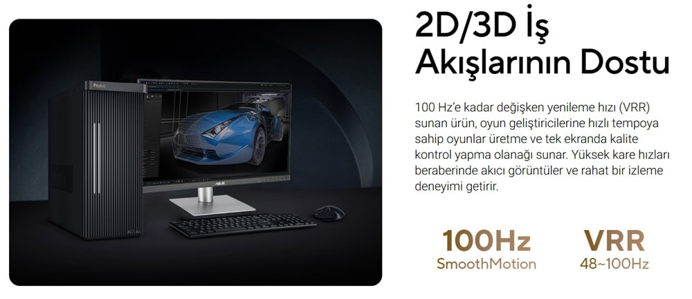 ASUS ProArt PA248QFV 24.1 inç 100Hz 5ms WUXGA Adaptive Sync IPS Pivot Monitör h18