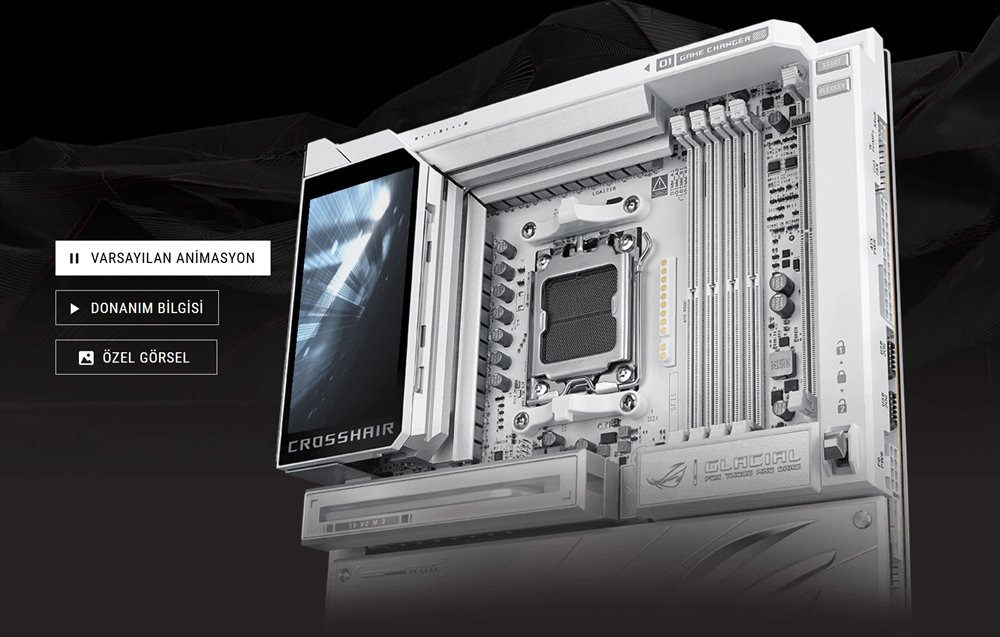 ROG CROSSHAIR X870E GLACIAL