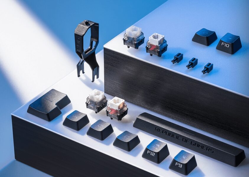 ROG PBT Doubleshot Keycap Set for ROG RX Switches