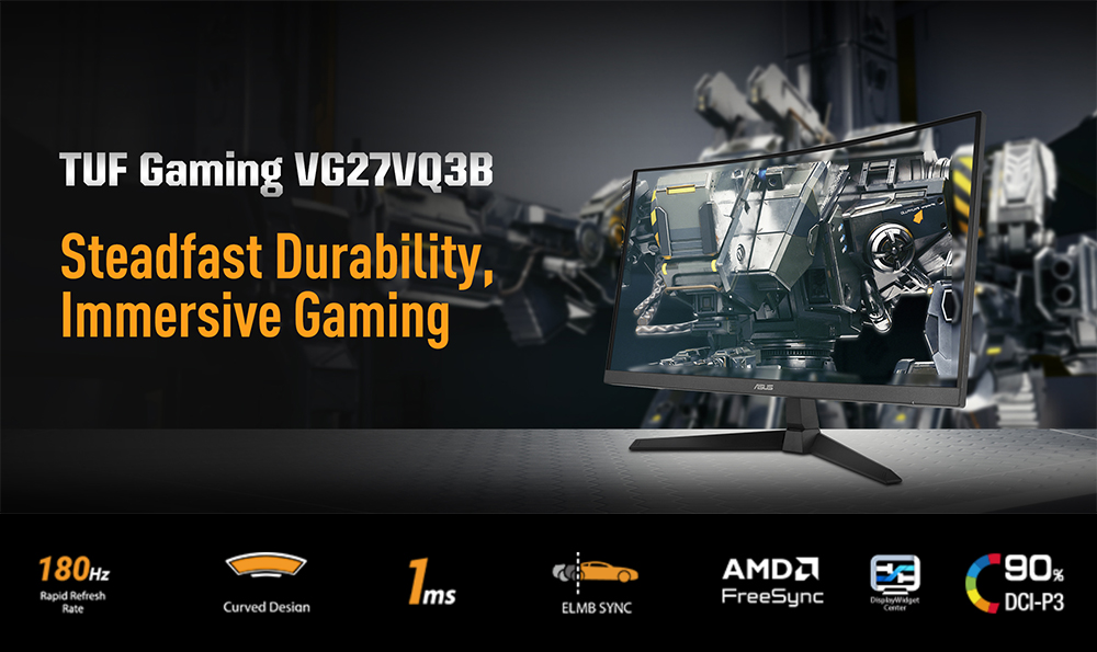 ASUS TUF Gaming VG27VQ3B Gaming Monitör H4