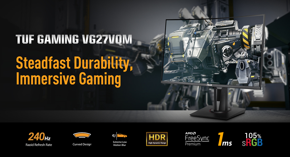 ASUS TUF Gaming VG27VQM Monitör h4