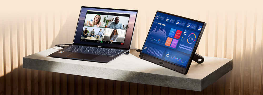 ASUS ZenScreen MB166CR Monitör yh5