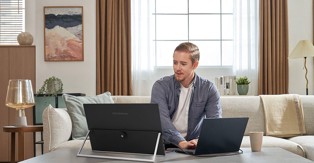 ASUS ZenScreen MB229CF Taşınabilir Monitör H5