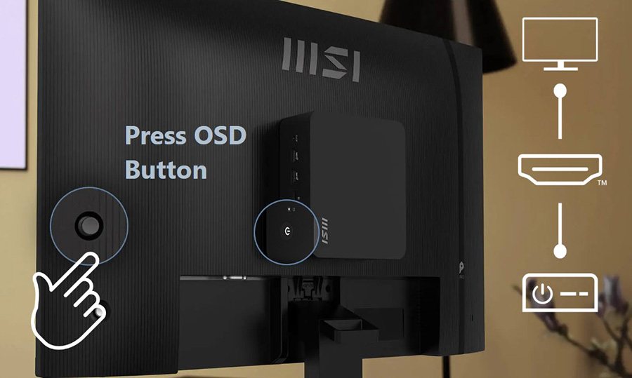 MSI PRO MP273 E14A 144Hz 1ms Full HD Adaptive Sync IPS Monitör h6