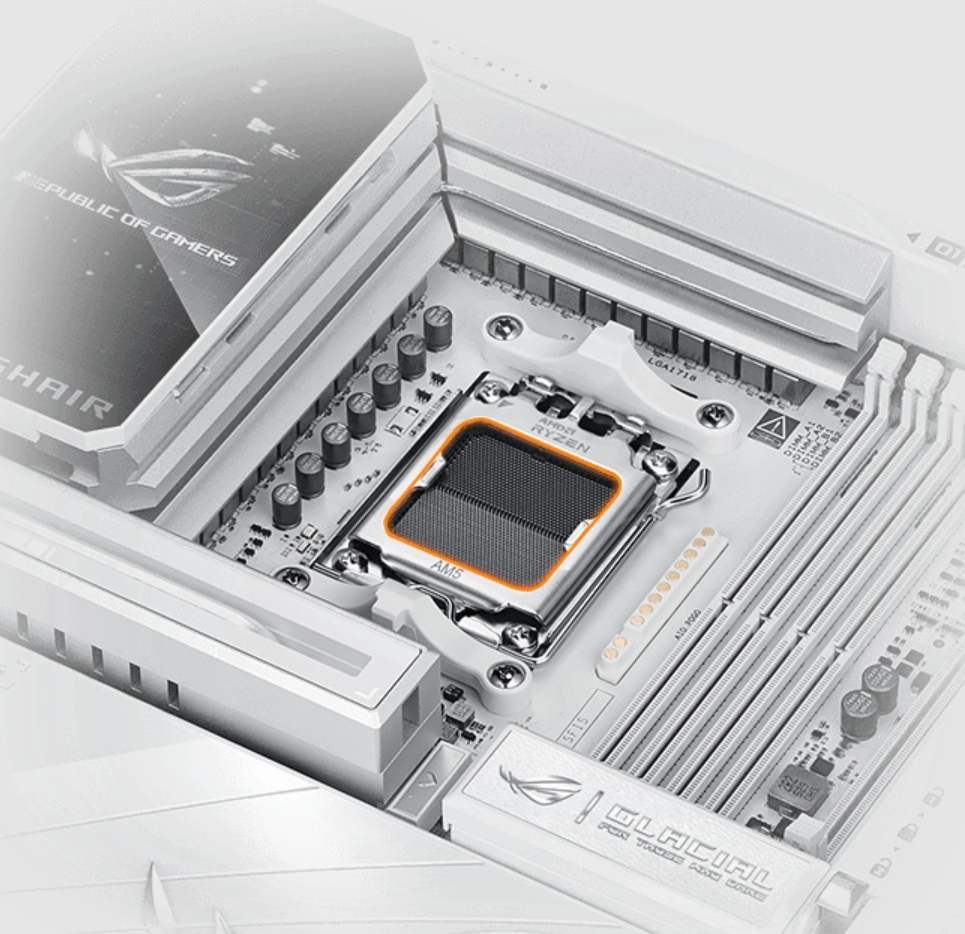ROG CROSSHAIR X870E GLACIAL